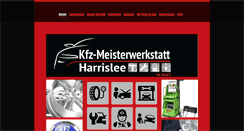 Desktop Screenshot of kfz-meisterbetrieb-harrislee.de