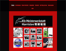 Tablet Screenshot of kfz-meisterbetrieb-harrislee.de